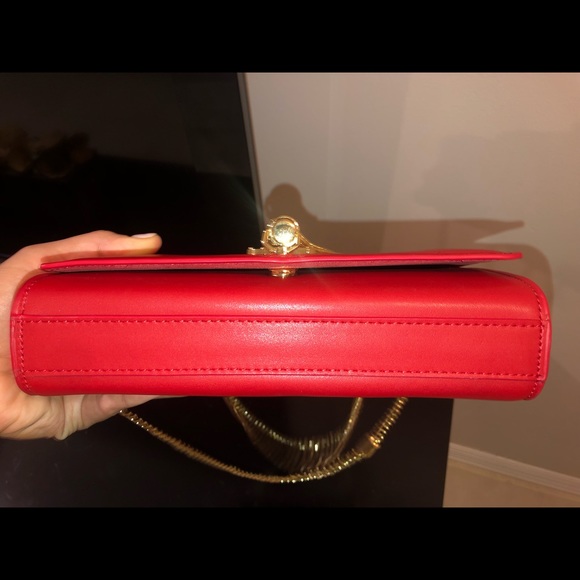 Red tassel YSL clutch bag - Picture 3 of 8